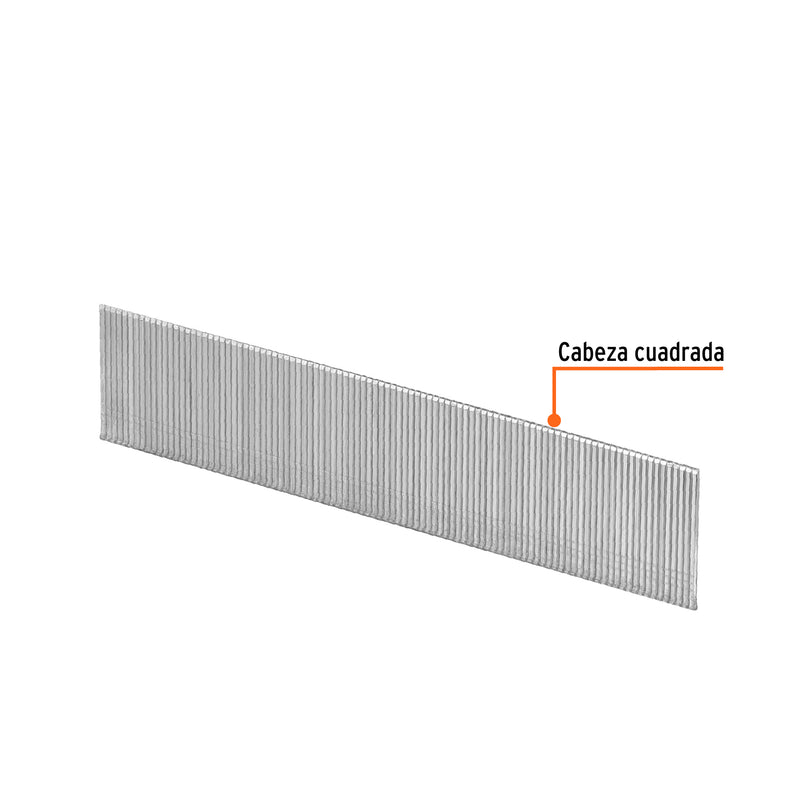 Clavos Clavadora Neumatica Calibre 18 Caja con 5,000 Truper 1" (25 mm)