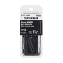 Clavo Negro para Concreto 1"1/2 (38 mm) Fiero Blister 20 Piezas