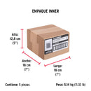 Clavo Negro para Concreto 2" (50 mm) Fiero Bolsa 1 Kg