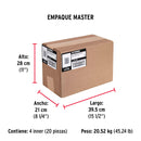 Clavo Negro para Concreto 3" (76 mm) Fiero Bolsa 1 Kg