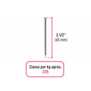 Clavo con Cabeza Standard 2"1/2 Fiero 500 gms