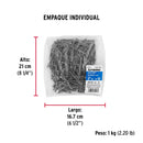 Clavo con Cabeza Standard 2" Fiero Bolsa 1 Kg