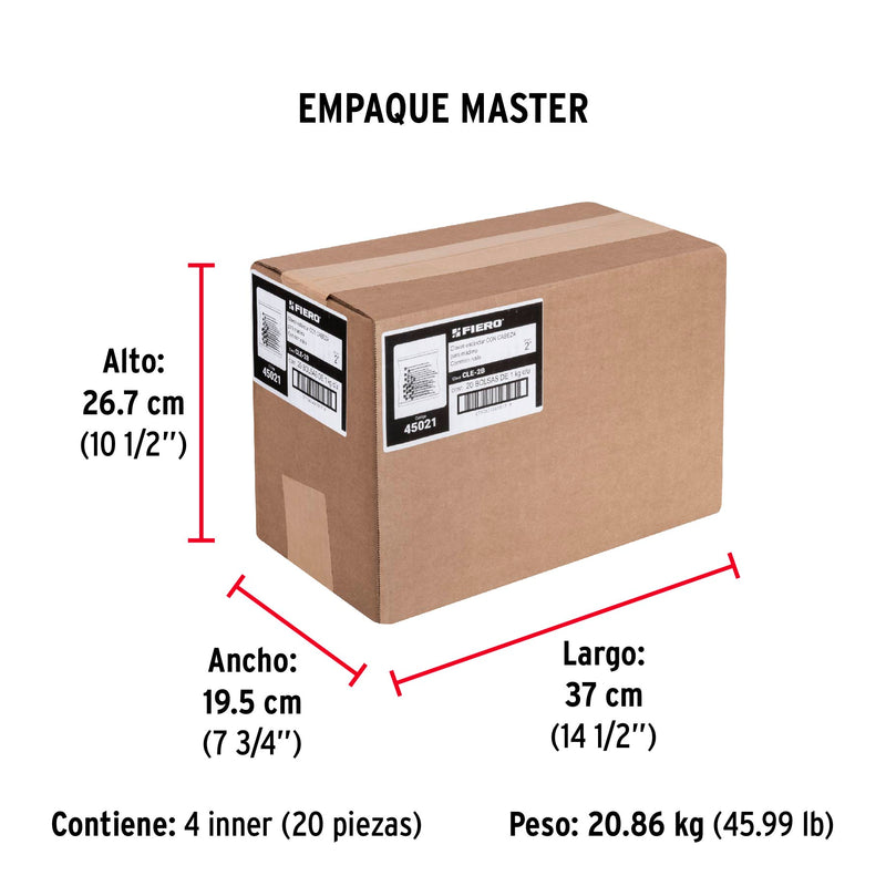 Clavo con Cabeza Standard 2" (50 mm) Fiero Bolsa 1 Kg