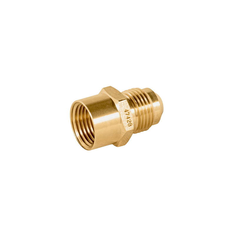 Niple Campana para Gas 3/8" Flare x 3/8" NPT (10 mm x 10 mm) Foset