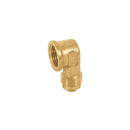 Codo Campana para Gas 3/8" Flare x 3/8" NPT Foset