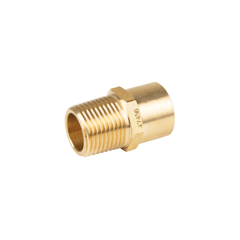 Niple Campana para Gas 3/8" NPT x 1/2" Soldable Foset