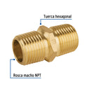 Niple Union para Gas 1/2" NPT X 1/2" NPT Foset