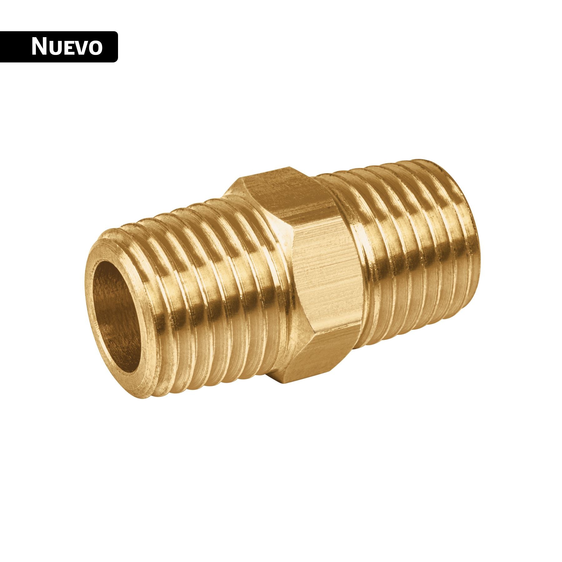 Niple Union para Gas 1/4" NPT X 1/4" NPT Foset