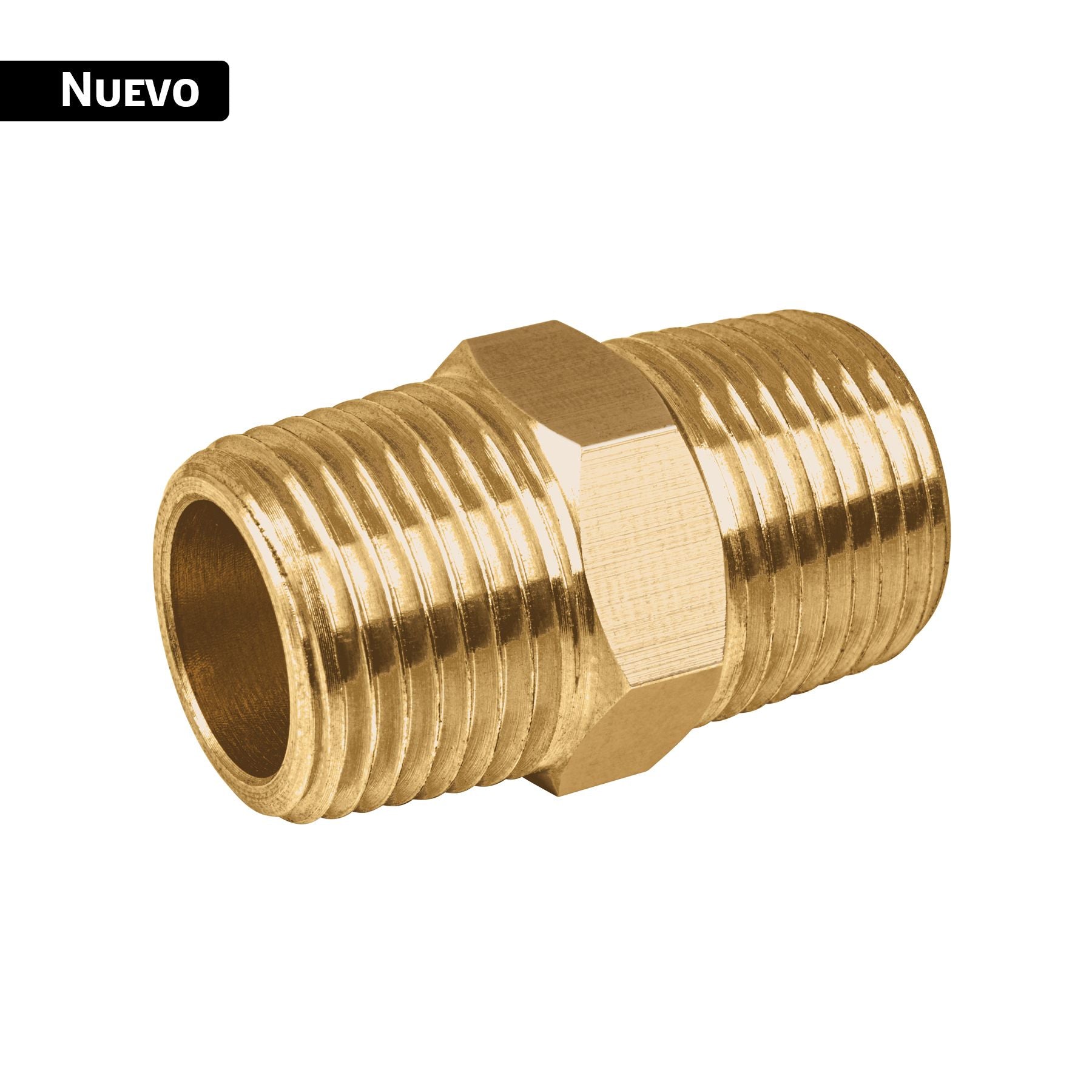 Niple Union para Gas 3/8" NPT X 3/8" NPT Foset