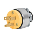 Clavija Blindada 2P + T con Abrazadera Metalica Volteck