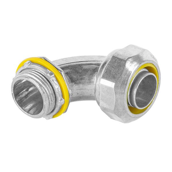 Conector Curvo Liquid Tight 3/4" (19 mm) Volteck