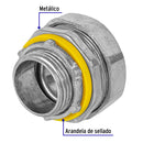 Conector Recto Liquid Tight  3/4" (19 mm) Volteck