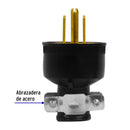 Clavija Reforzada 2P + T Uso Rudo Volteck