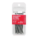 Blister Clavo sin Cabeza Standard 2"1/2 (65 mm) Fiero 20 Piezas