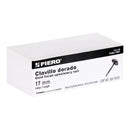 Clavillo Dorado de 17 mm Fiero 100 Piezas