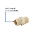 Niple Corrido de Polipropileno 1/2" (13 mm) Foset