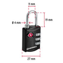 Candado de Combinacion 27 mm Seguridad TSA Hermex
