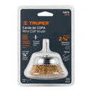 Carda para Taladro de Copa 2"3/4 Zanco 1/4" Truper