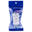 Interruptor de Palanca con Contacto Blanco Volteck