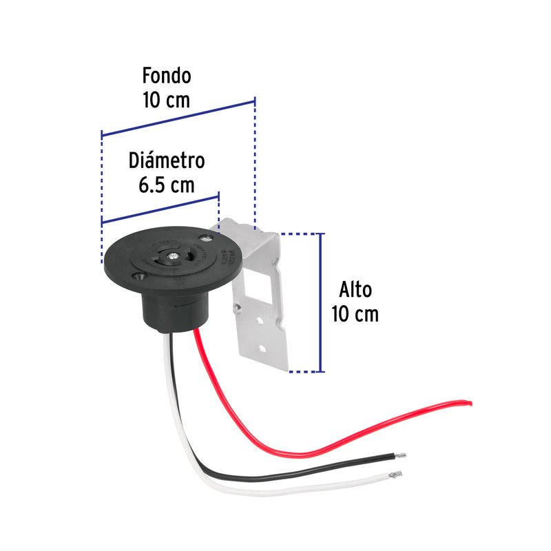 Contacto para Fotocelda Volteck Lait