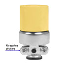 Contacto Blindado sin Tierra Industrial Abrazadera Metalica Volteck