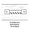 Colgadores Caiman Tipo de 65 mm FIERO