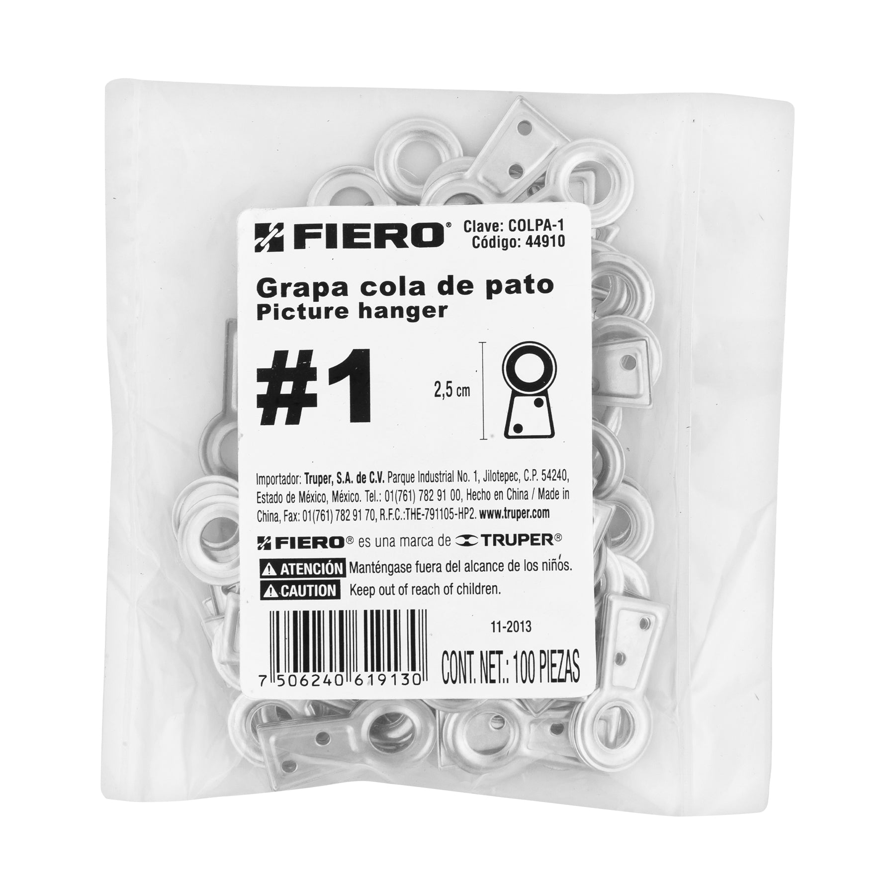 Cola de Pato Fiero # 1 por Pieza