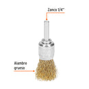 Carda para Taladro de Copa 3/4" Zanco 1/4" Truper