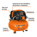 Compresor de Aire Libre de Aceite 24 Litros 2-2/3 HP Truper