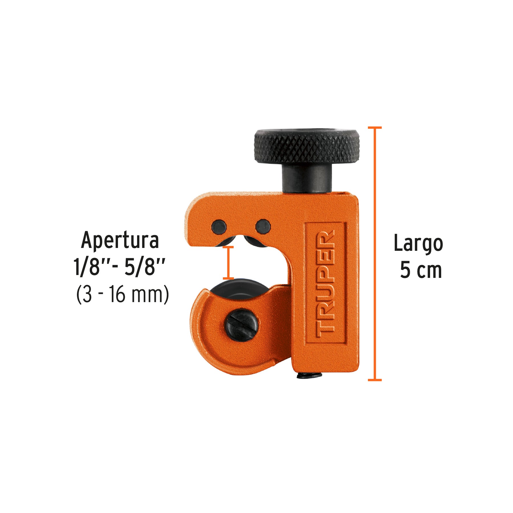 Cortador de Tubo Mini 1/8" - 7/8" Truper