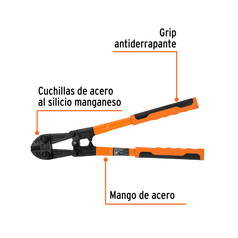 Cortapernos Profesional Truper 14" (35 cm)