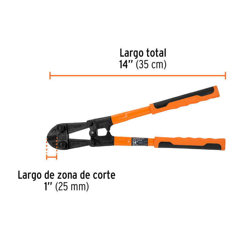 Cortapernos Profesional Truper 14" (35 cm)
