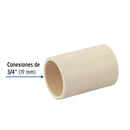 Cople CPVC Hidroflow 3/4" (19 mm)