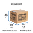 Conector Exterior CPVC con Inserto Metalico Hidroflow 3/4" (19 mm)