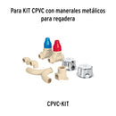 Juego de 2 Cartuchos Ceramicos para Llaves de Empotrar de CPVC Foset