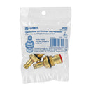 Juego de 2 Cartuchos Ceramicos para Llaves de Empotrar de CPVC Foset