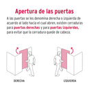 Cerradura de Sobreponer Maxima Seguridad 2 Barras Llave de Puntos Hermex