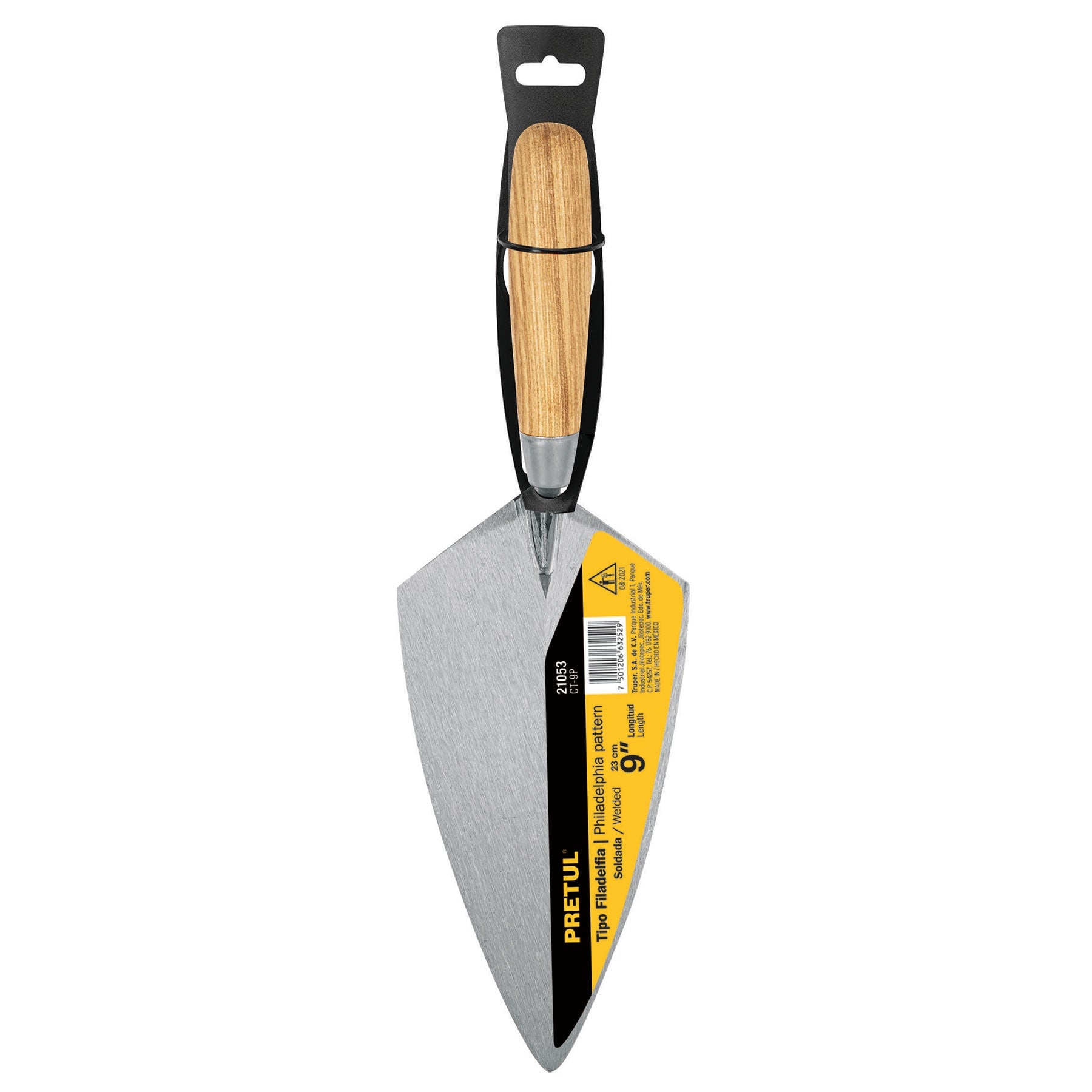 Cuchara para Albañil Tipo Filadelfia Pretul 9"