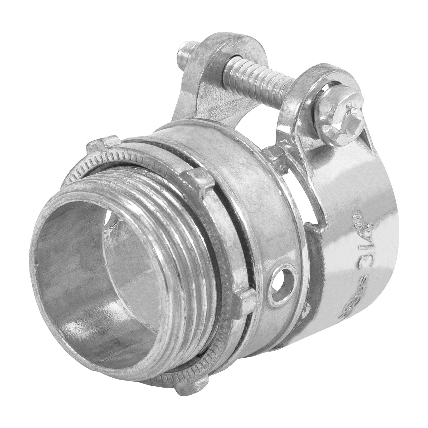 Conector Recto Flexible  3/4" (19 mm) Volteck