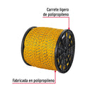 Cuerda de Polipropileno 1/4" (6 mm) Fiero Carrete 920 Metros