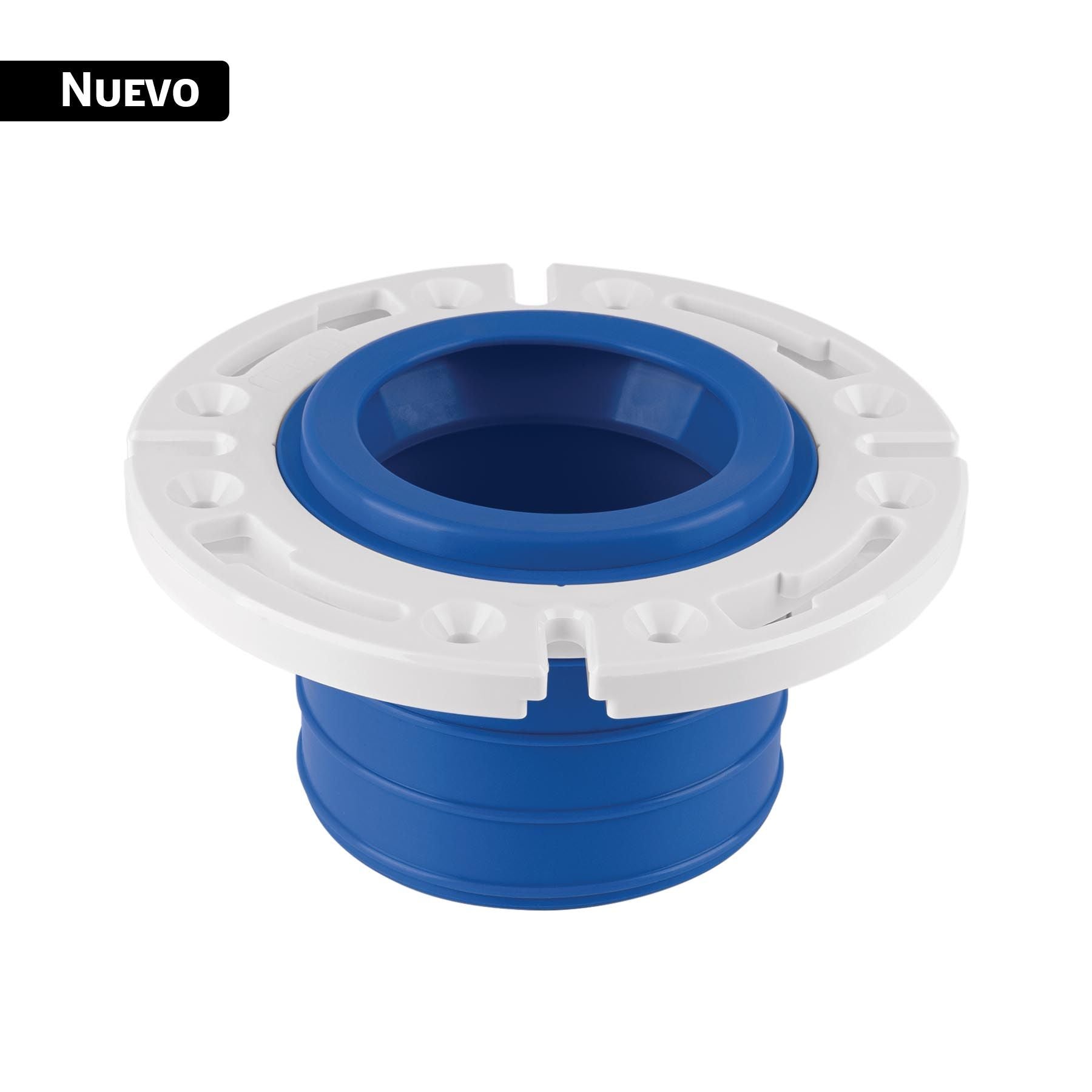 Brida con Cuello Flexible Manga Corta para Tubo de 4" Foset