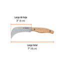 Cuchillo Curvo para Linoleo 7" Truper