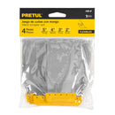 Juego de 4 Cuñas con Mango Pretul