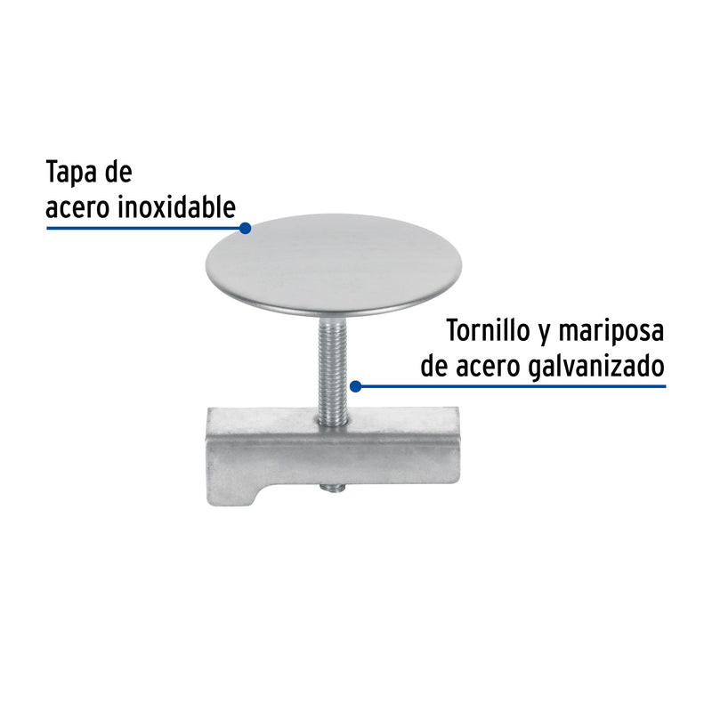 Cubretaladros de Acero Inoxidable Foset