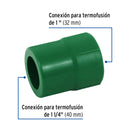 Reduccion PPR 1"1/4 x 1" (40 mm x 32 mm) Termoflow