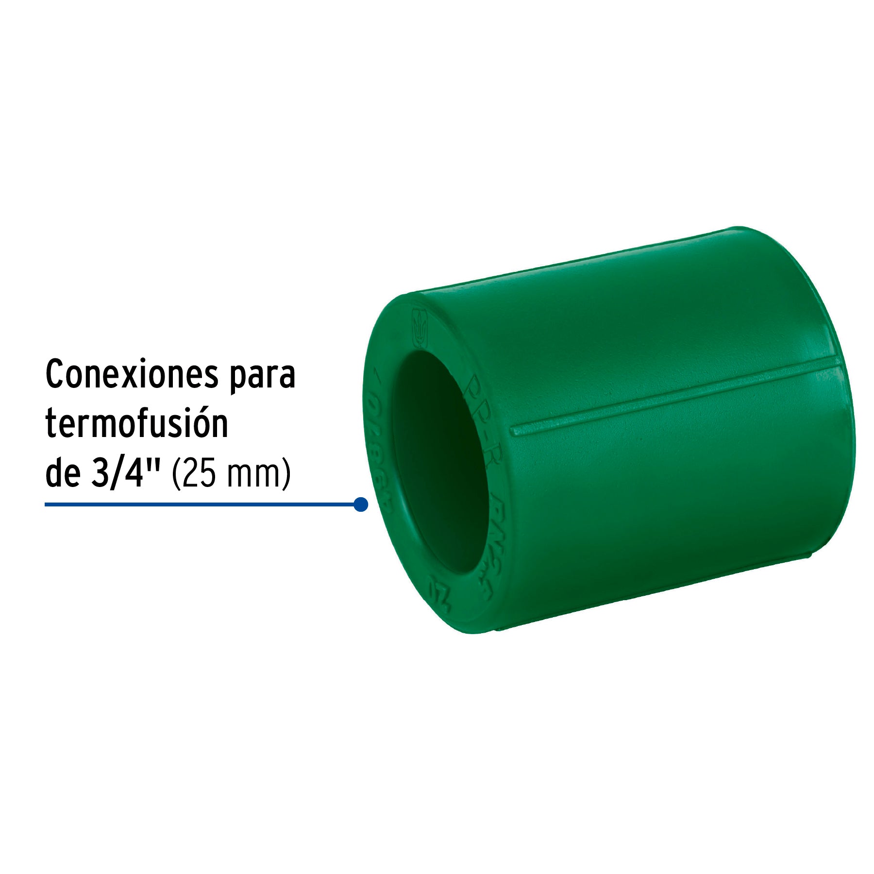 Cople PPR  3/4" (25 mm) Termoflow