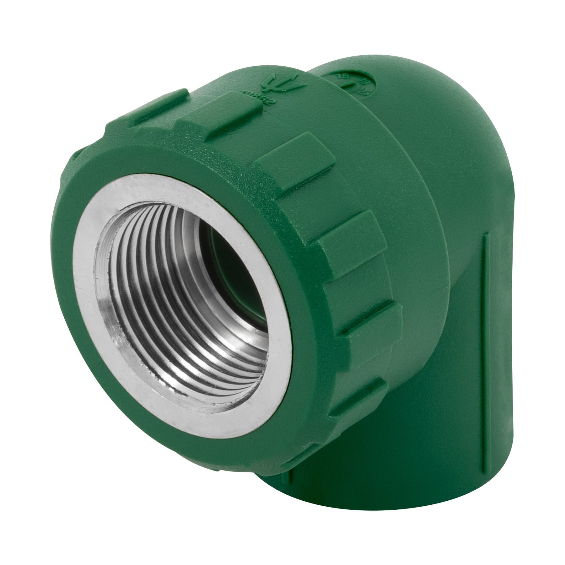 Codo PPR 90° Rosca Interior  3/4" (25 mm) Termoflow