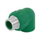 Codo PPR 90° Rosca Exterior  3/4" (25 mm) Termoflow