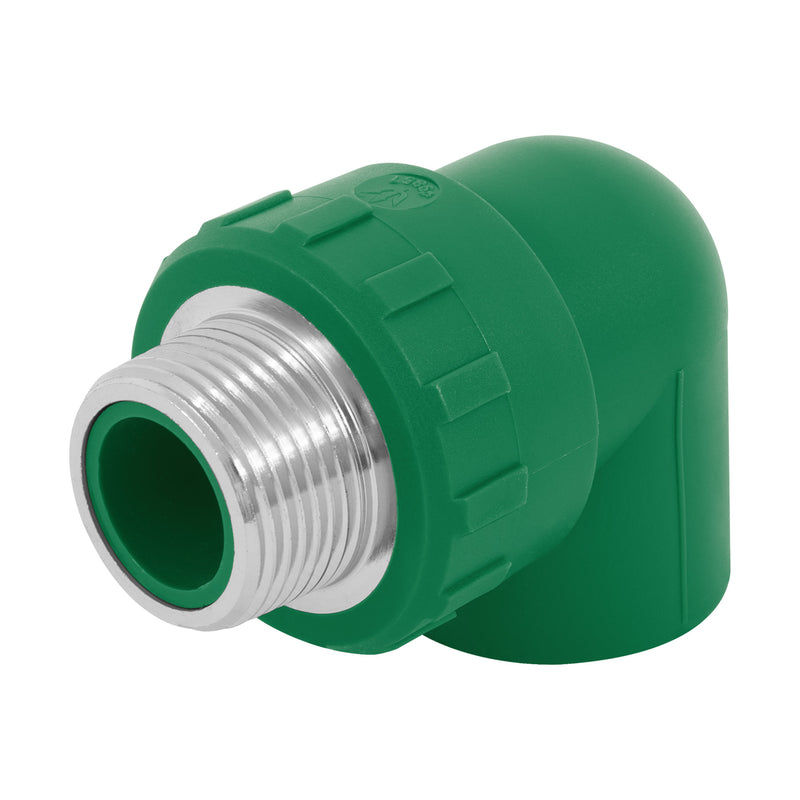 Codo PPR 90° Rosca Exterior 1" (32 mm) Termoflow