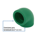 Codo PPR 90° X 2" (63 mm) Termoflow